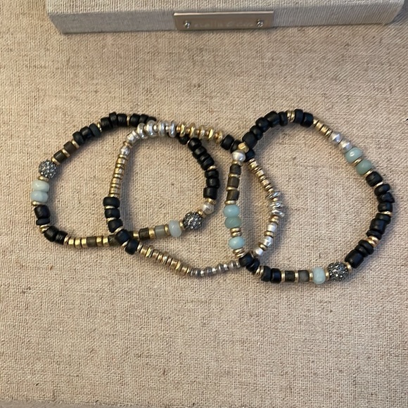 Stella & Dot Artisan Stretch Bracelet - Picture 2 of 3